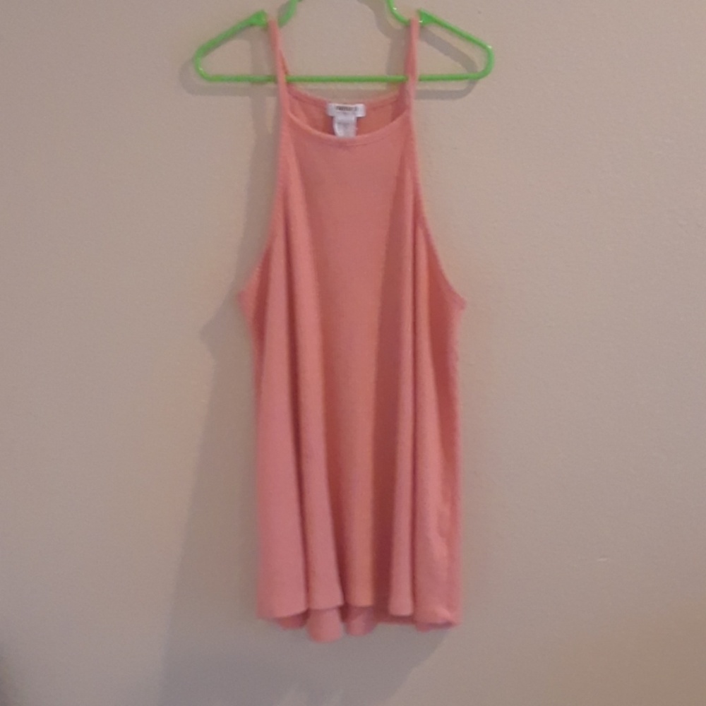 A halter tank top